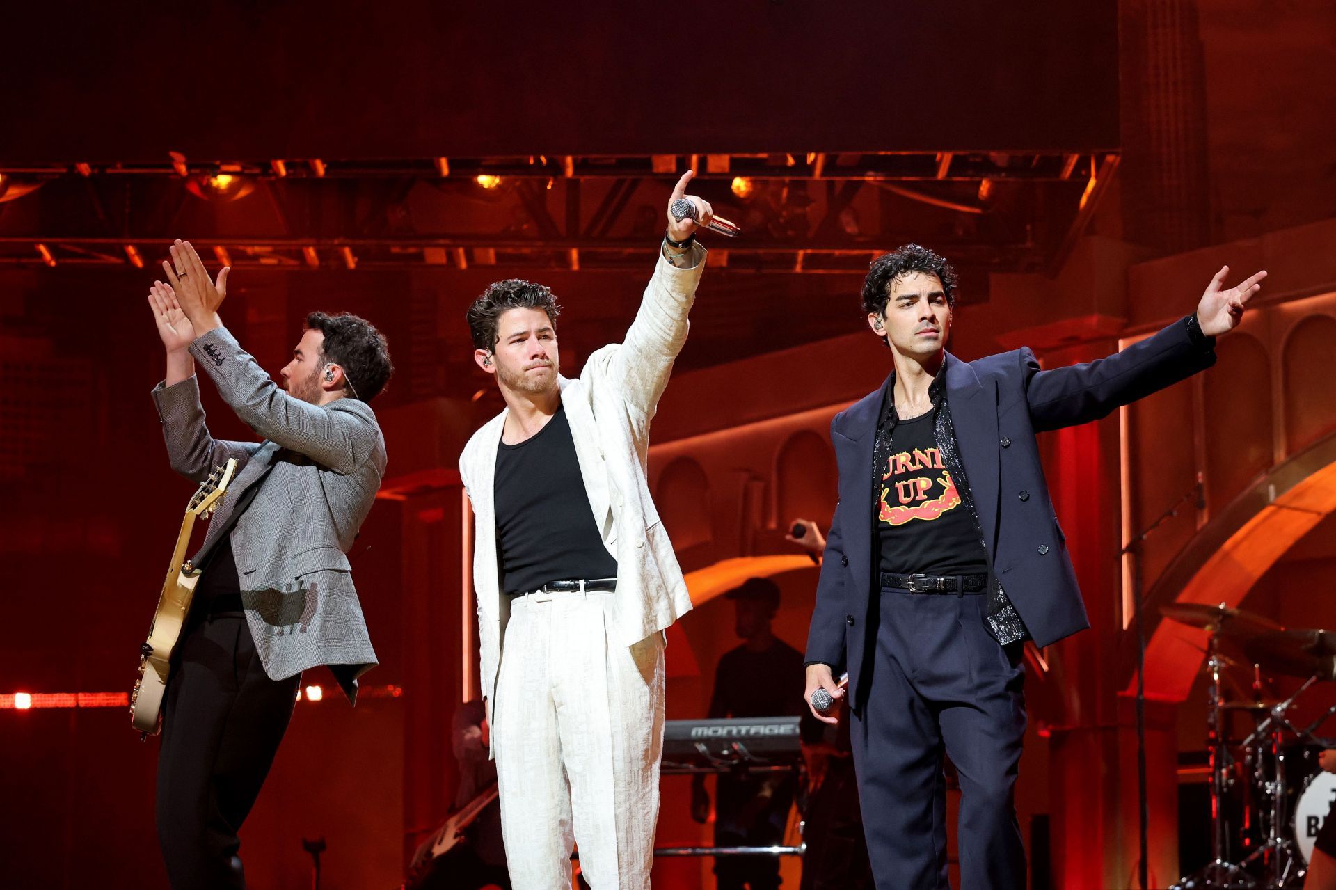 Jonas Brothers: JONAS20 Greetings From Your Hometown Tour - Los Angeles - Source: Getty