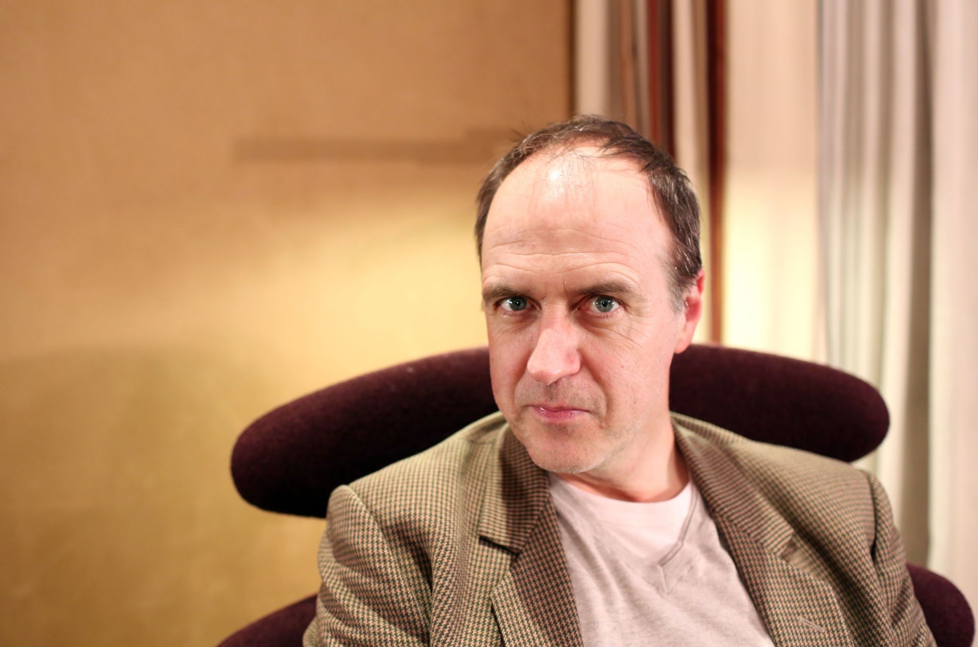 MANHATTAN, NY - DECEMBER 08: Kevin Doyle, an actor in the PBS p - Source: Getty