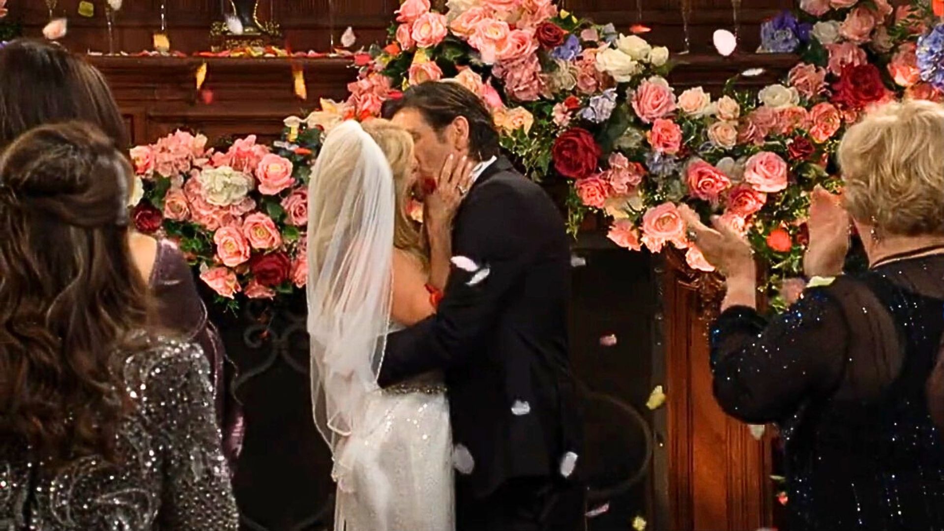 Lauralee Bell and Michael Damian as Christine and Danny on The Young and the Restless | Image: CBS