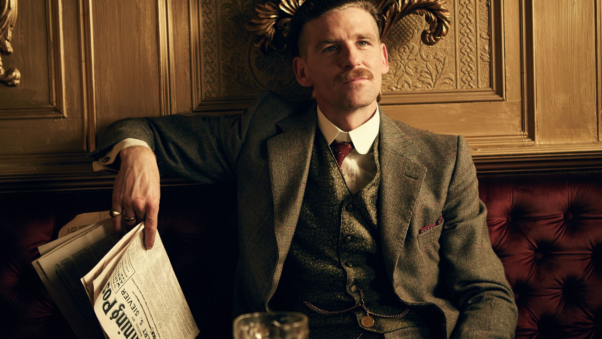 Arthur Shelby in Season 2 Episode 2 of Peaky Blinders | Image via Netflix
