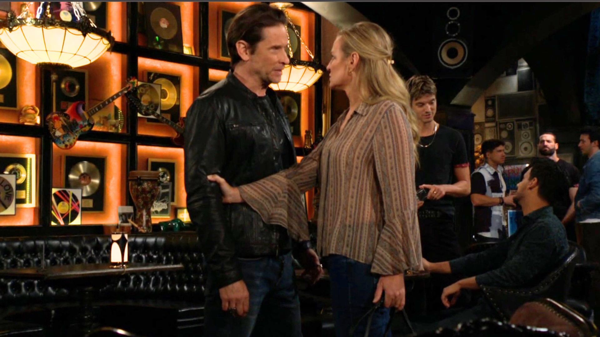 Matt and Sharon trade threats on The Young and the Restless | Image: CBS