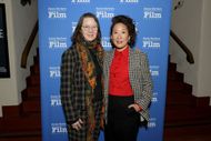 Ann Marie Fleming and Sandra Oh at a Q&A for "Can I Get a Witness?" (Image via Getty)