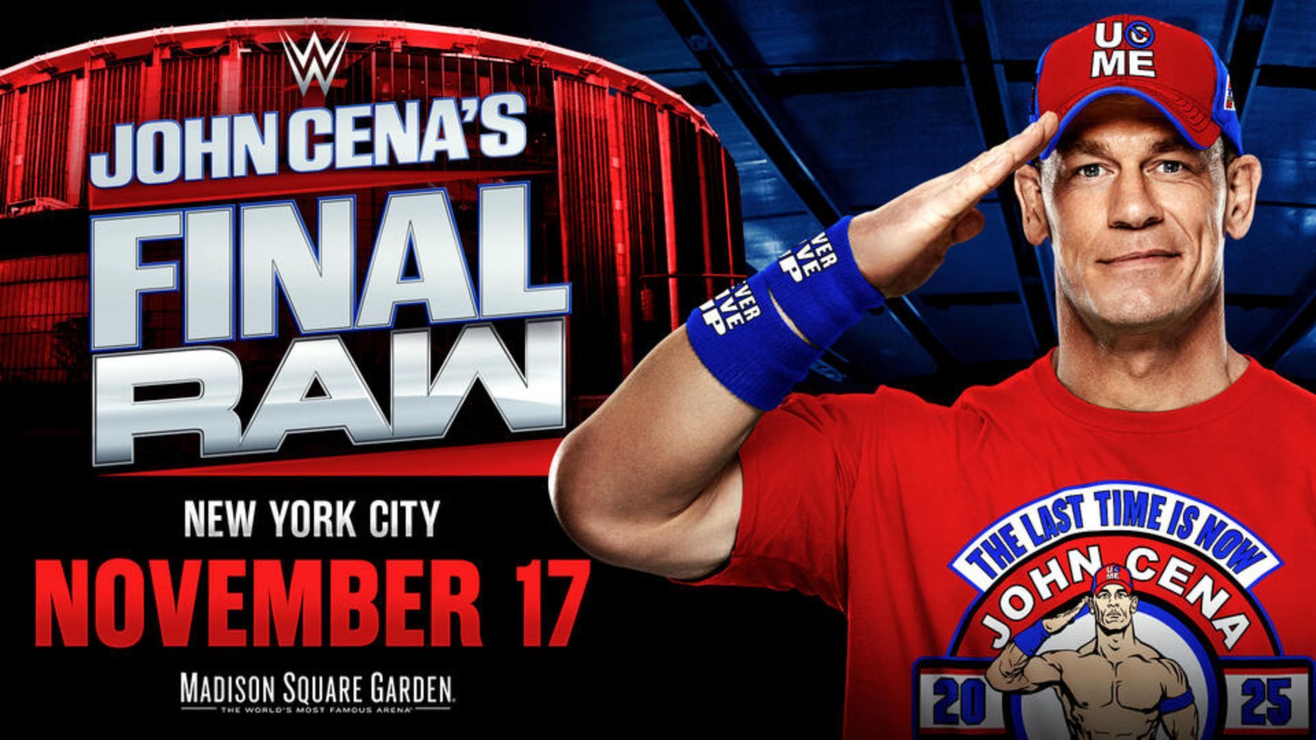 John Cena for WWE Raw (Image via WWE)