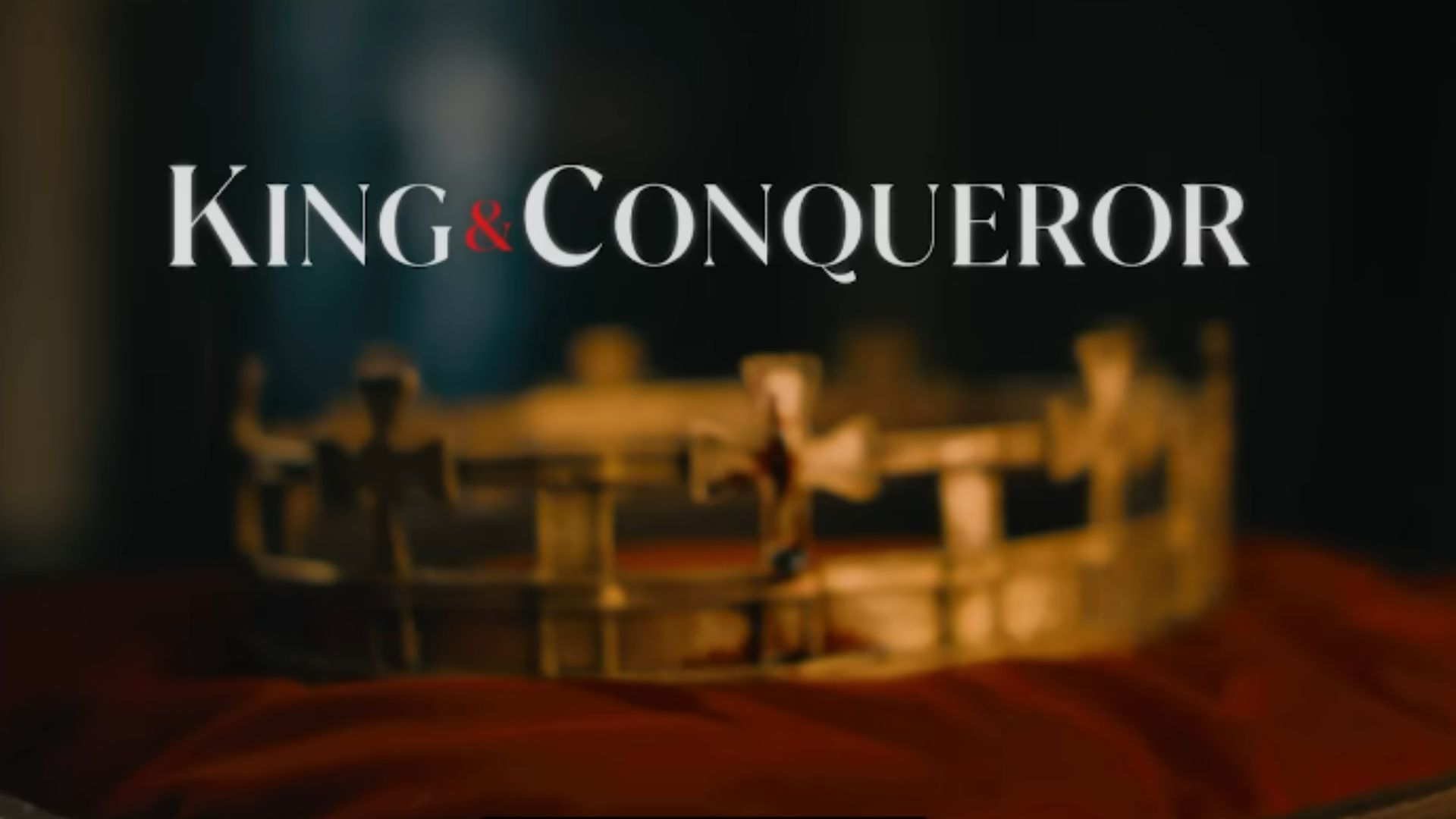 Title card from the King and Conqueror trailer (Image Via: BBC, YouTube)