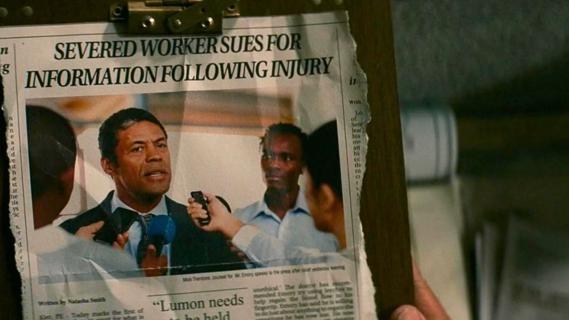 A scene from Severance (Image via Apple TV)