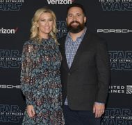 Ryan Kalil and his wife at the Premiere Of Disney's "Star Wars: The Rise Of Skywalker" - Arrivals - Source: Getty