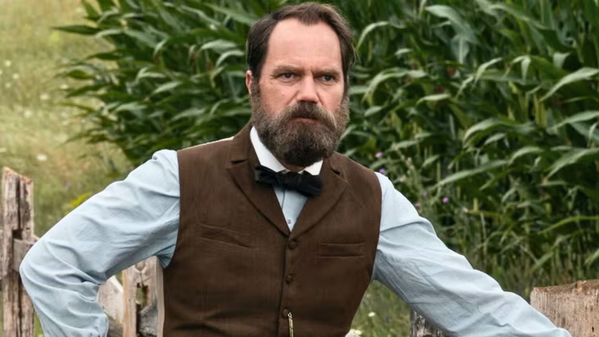 Michael Shannon as President James Garfield in Netflix&rsquo;s Death by Lightning (Image via Netflix)