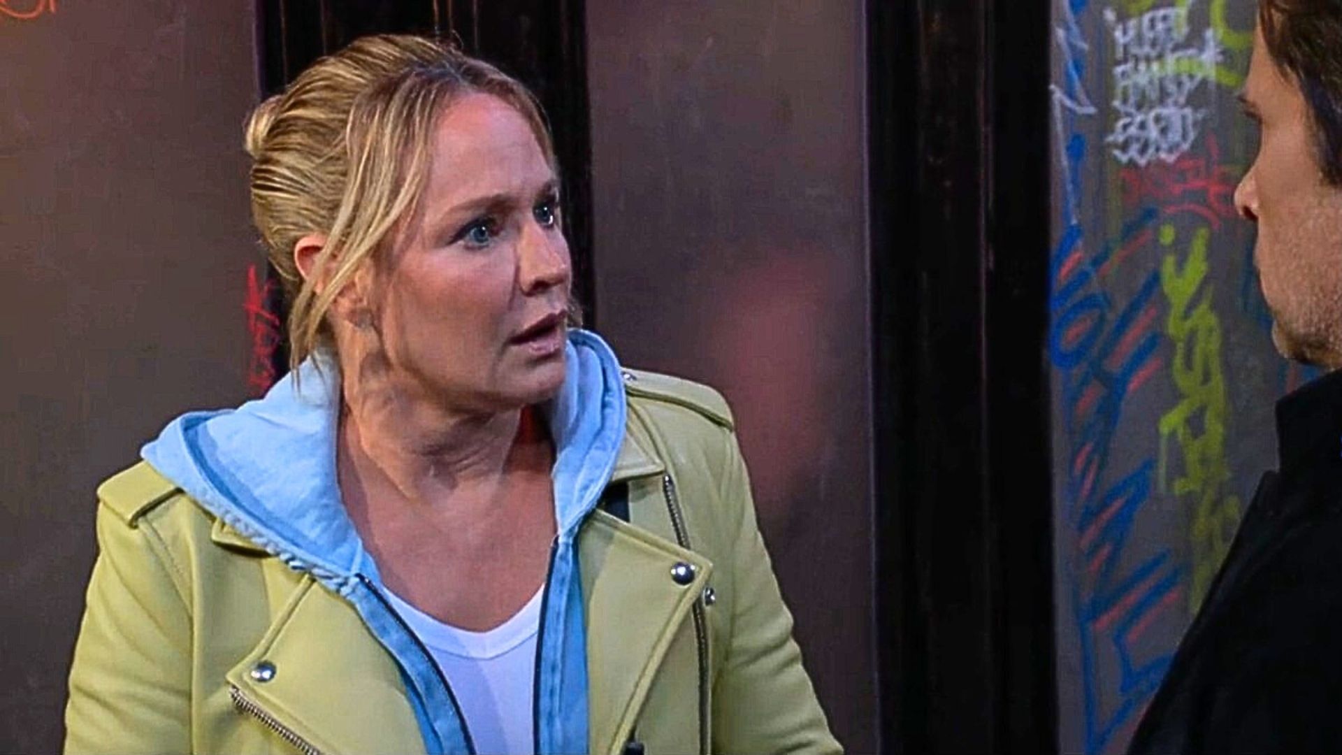 Sharon was shocked to discover that Matt Clark is alive on The Young and the Restless | Image: CBS