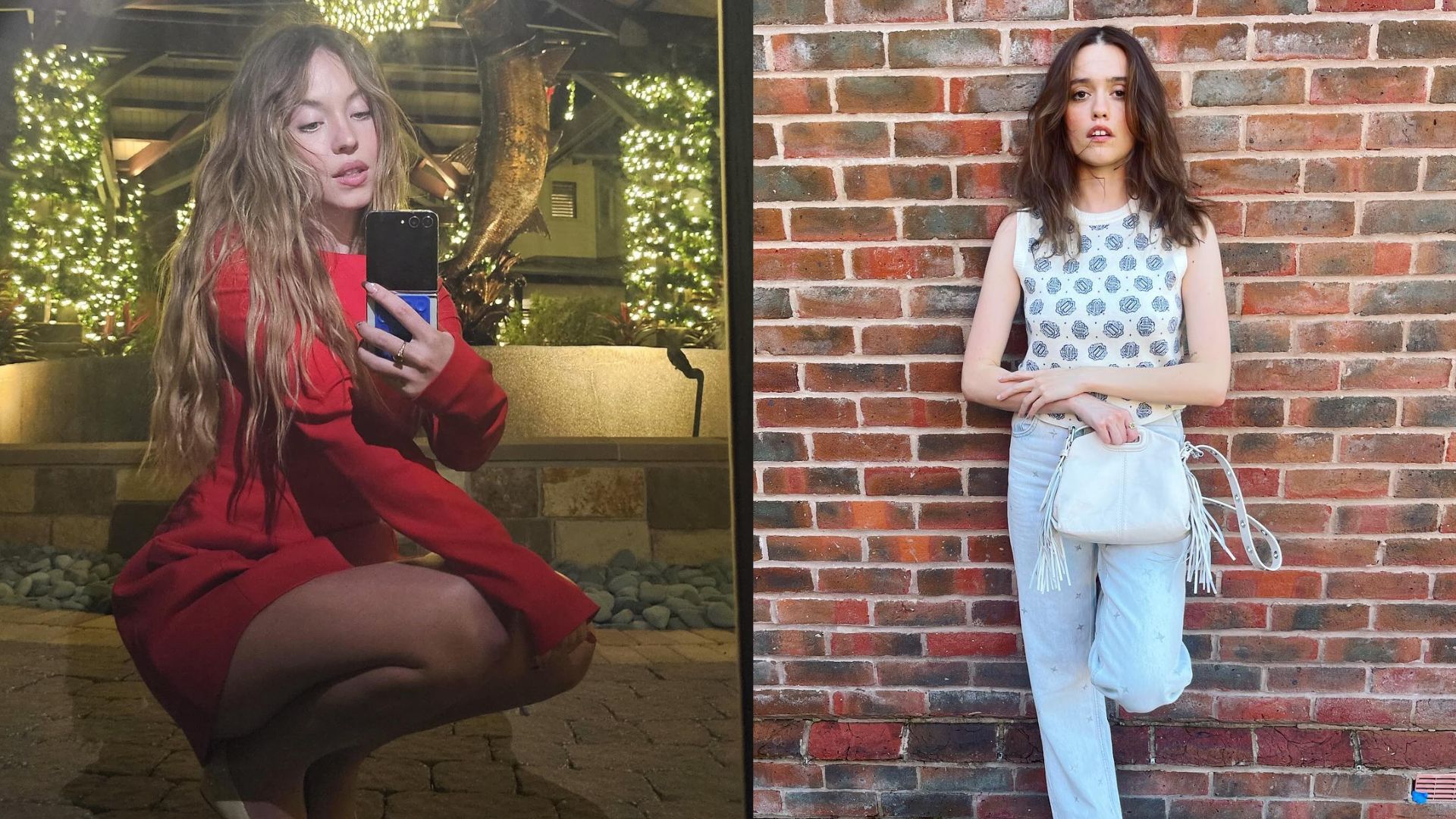 Aimee Lou Wood reacts to post calling out Sydney Sweeney