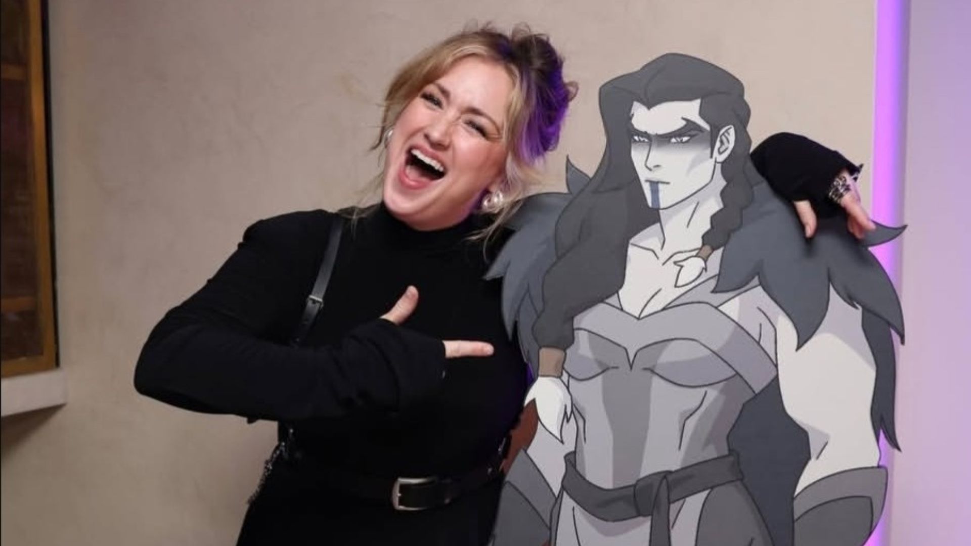 Ashley Johnson voices Yasha in The Mighty Nein (Image Via Instagram/@amazogmstudios)