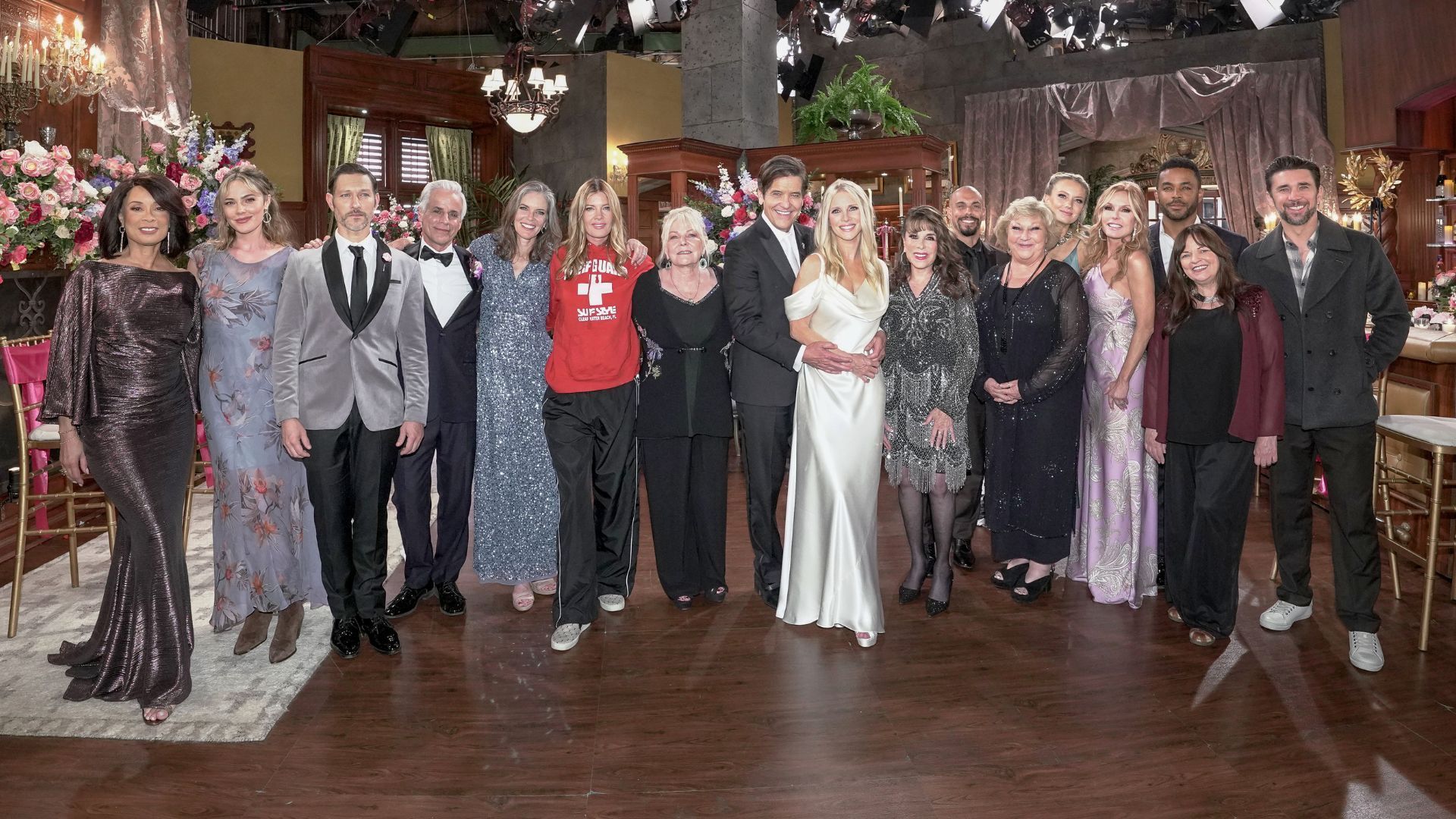 Danny and Cricket were surrounded by family and friends at their reception on The Young and the Restless | Image: JPI
