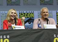 Rhea Seehorn and Patrick Fabian - Source: Getty