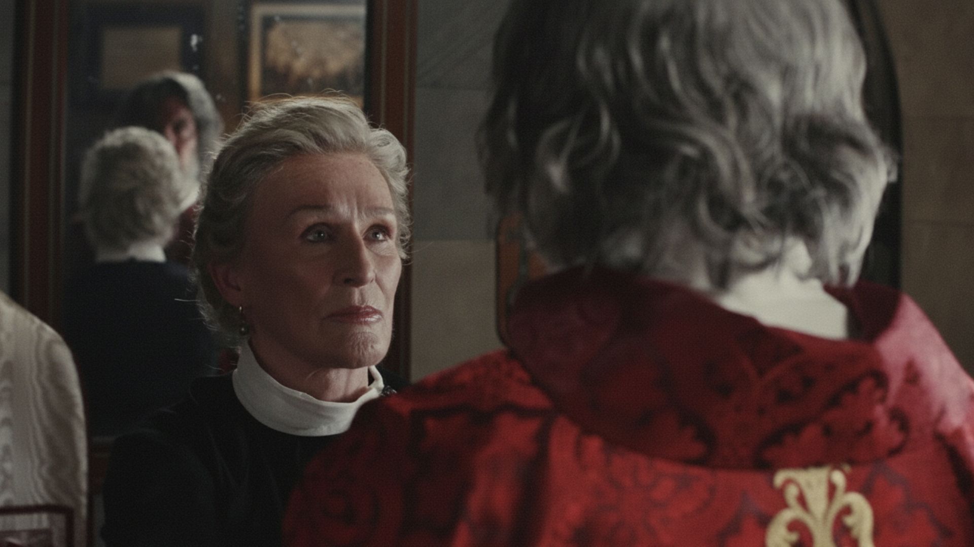 A still from Wake Up Dead Man (Image via YouTube/ Netflix)