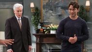General Hospital's Michael is amused and Marty is horrified | Image: ABC