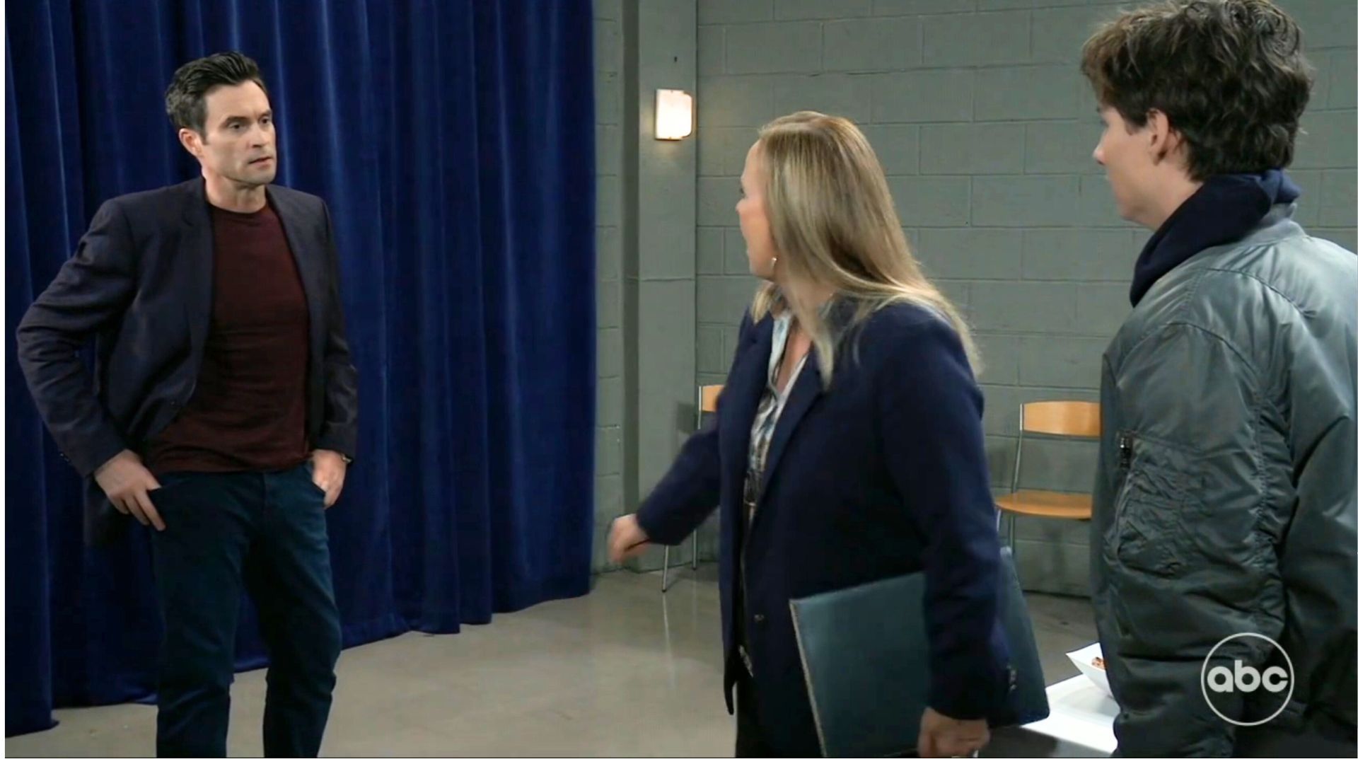 Henry, Laura, and Rocco on General Hospital I Image: ABC/Hulu