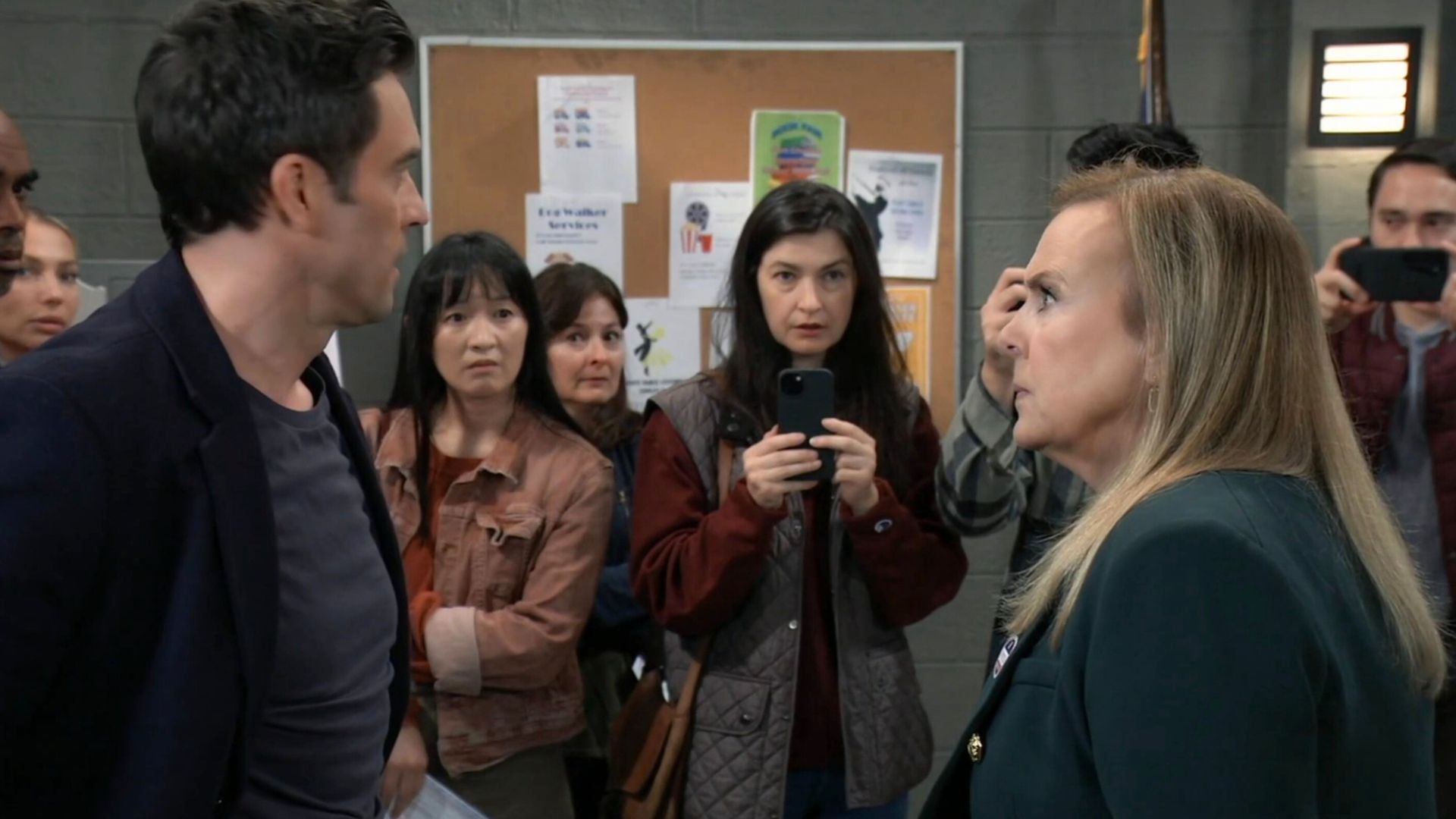 Laura caused quite a stir when she went to vote | Image: ABC