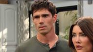 Finn and Steffy meet Luna's killer on The Bold and the Beautiful | Image: CBS