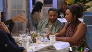 Beyond the Gates: Hayley's phone goes off whilst Jacob and Naomi have it | Image: CBS