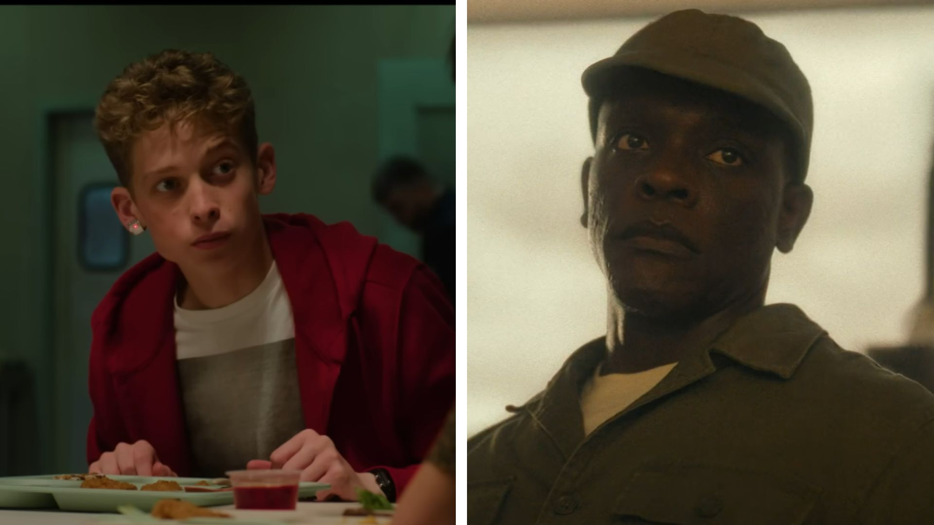 Luke Ellis from The Institute &amp; Dick Hallorann from IT: Welcome to Derry (Image Via: MGM+, HBO)