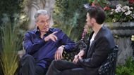 Victor Newman (Eric Braeden) has Cane Ashby's (Billy Flynn) number on The Young and the Restless | Image: JPI