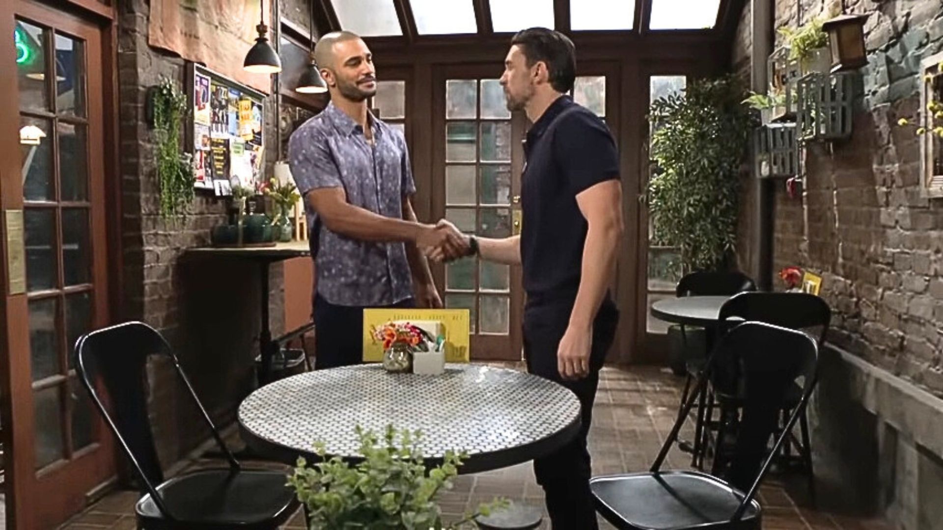 Holden and Cane had a private meeting on The Young and the Restless | Image: YouTube