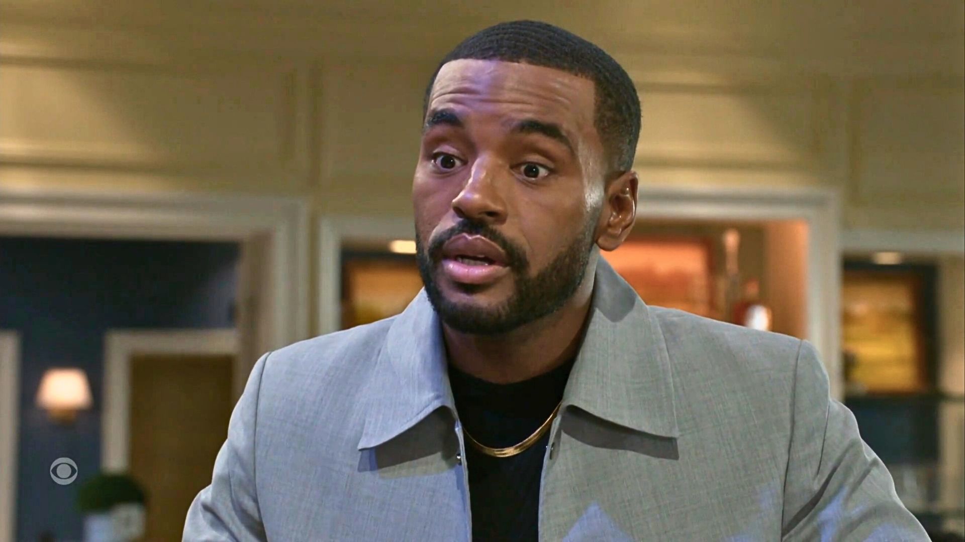 Andre is going to be doing this surprised face when he talks to Pamela | Image: CBS