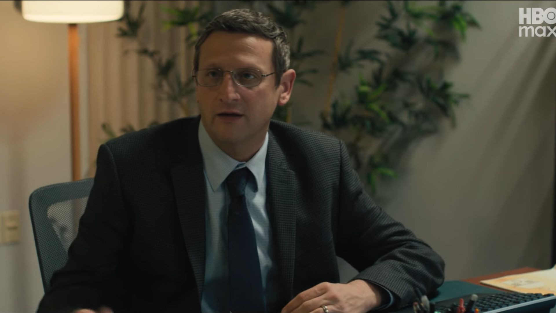 A still from The Chair Company Episode 6 | Image Via:  HBO Max