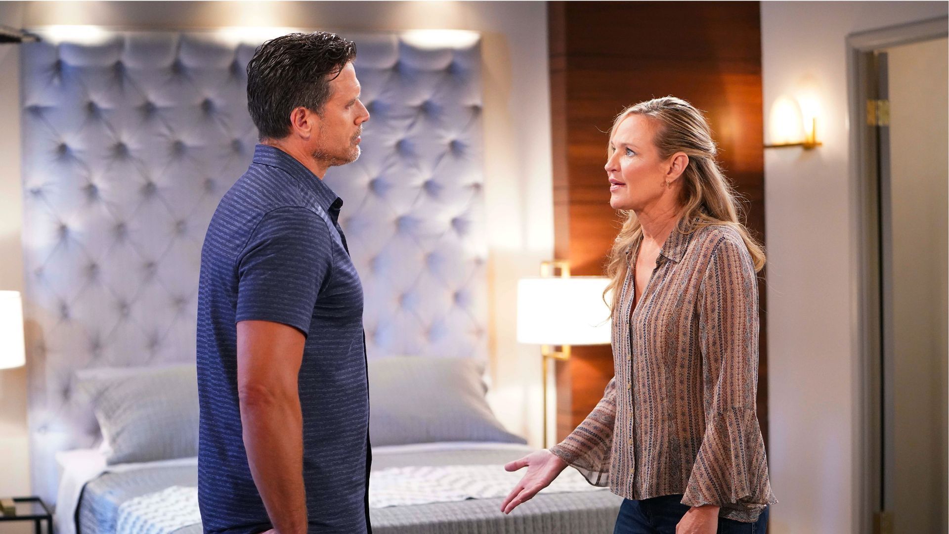 Nick and Sharon could use some security in Los Angeles on The Young and the Restless | Image: JPI