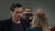 General Hospital: Dalton and laura staredown in front of the press | HULU