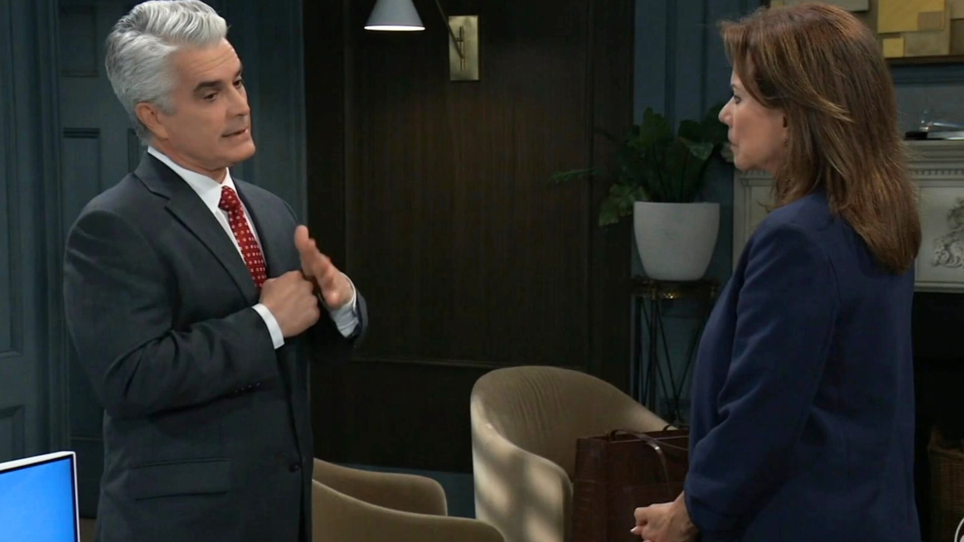 Ric has a story to tell Alexis on General Hospital | Image: ABC