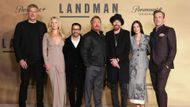 The cast of Landman (Image via Getty)