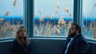 Merritt Wever and Zach Cherry in Severance (Image via Apple TV)