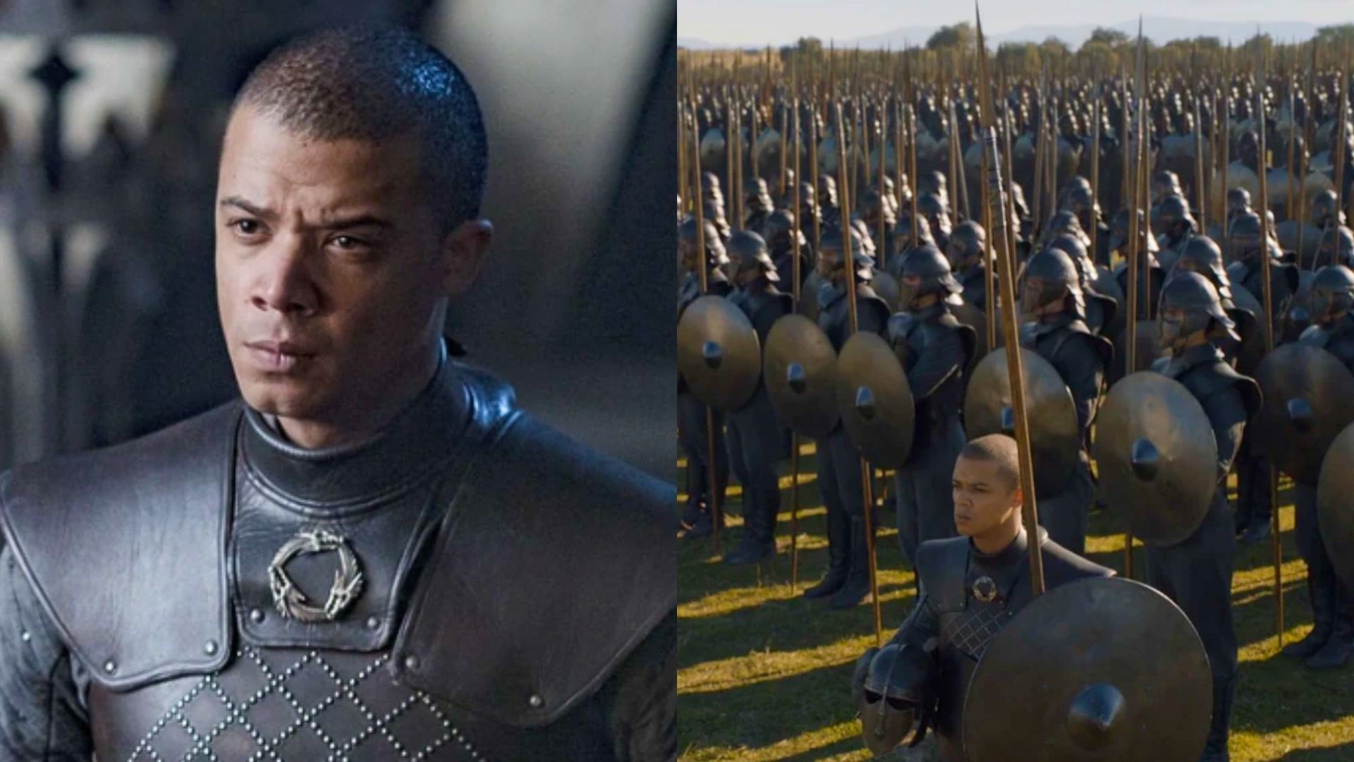Grey Worm leads the Unsullied army in Game of Thrones, a force the series never fully explored (Image via HBO Max)