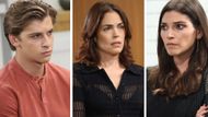General Hospital's Gio, Britt, and Brook Lynn | Image: ABC