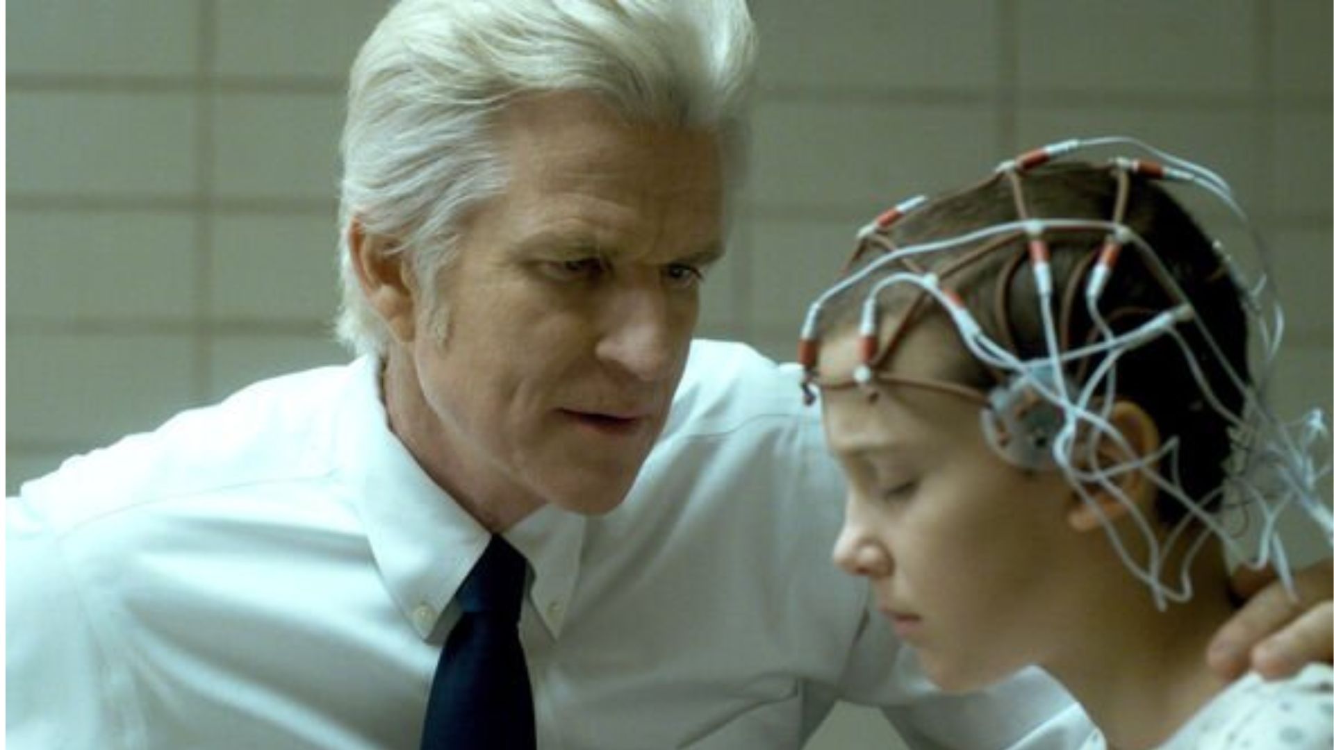 Dr. Brenner and Eleven (Image via Netflix)