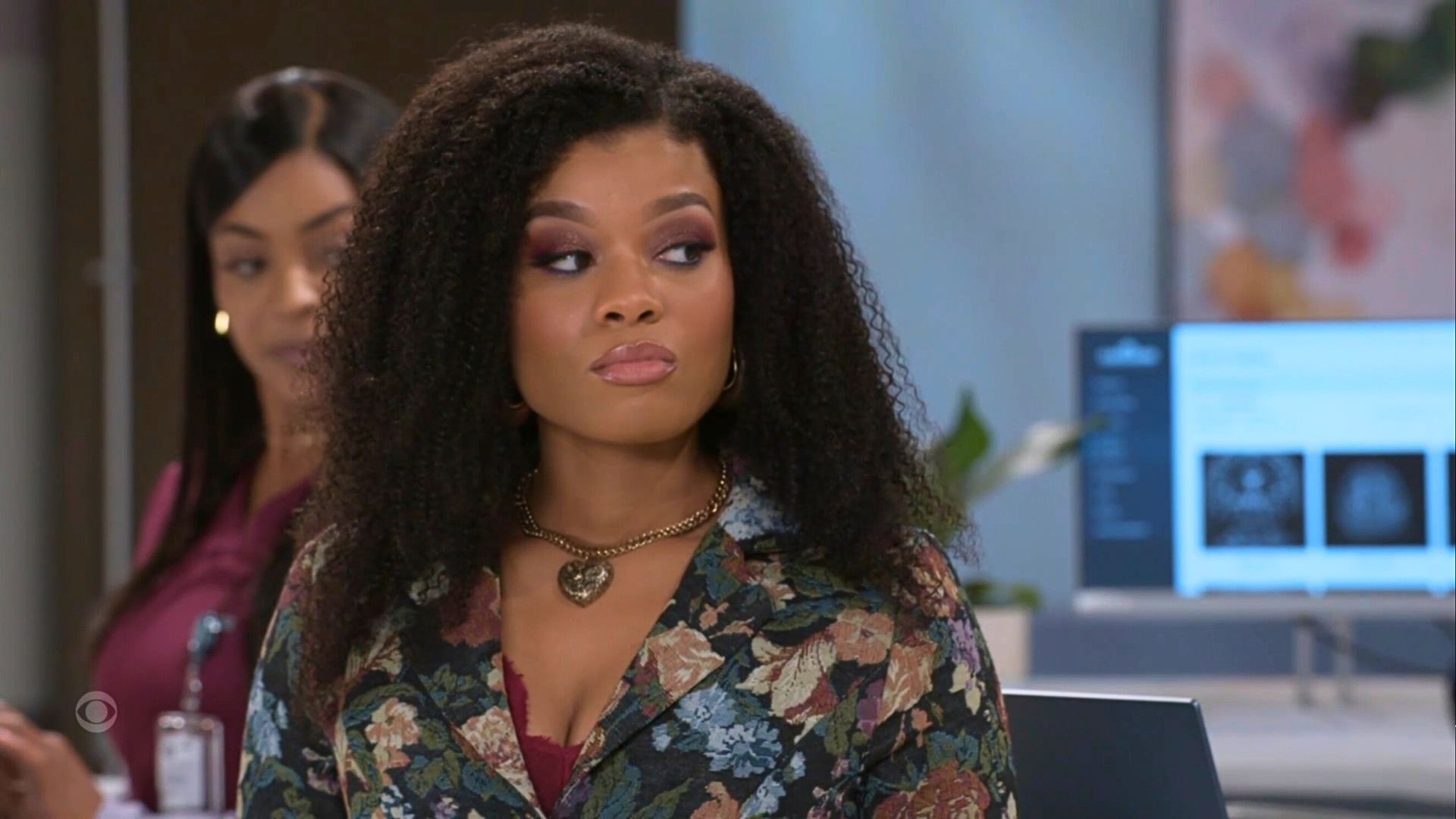 Beyond the Gates: Eva looks at Kat with disdain | Image: CBS