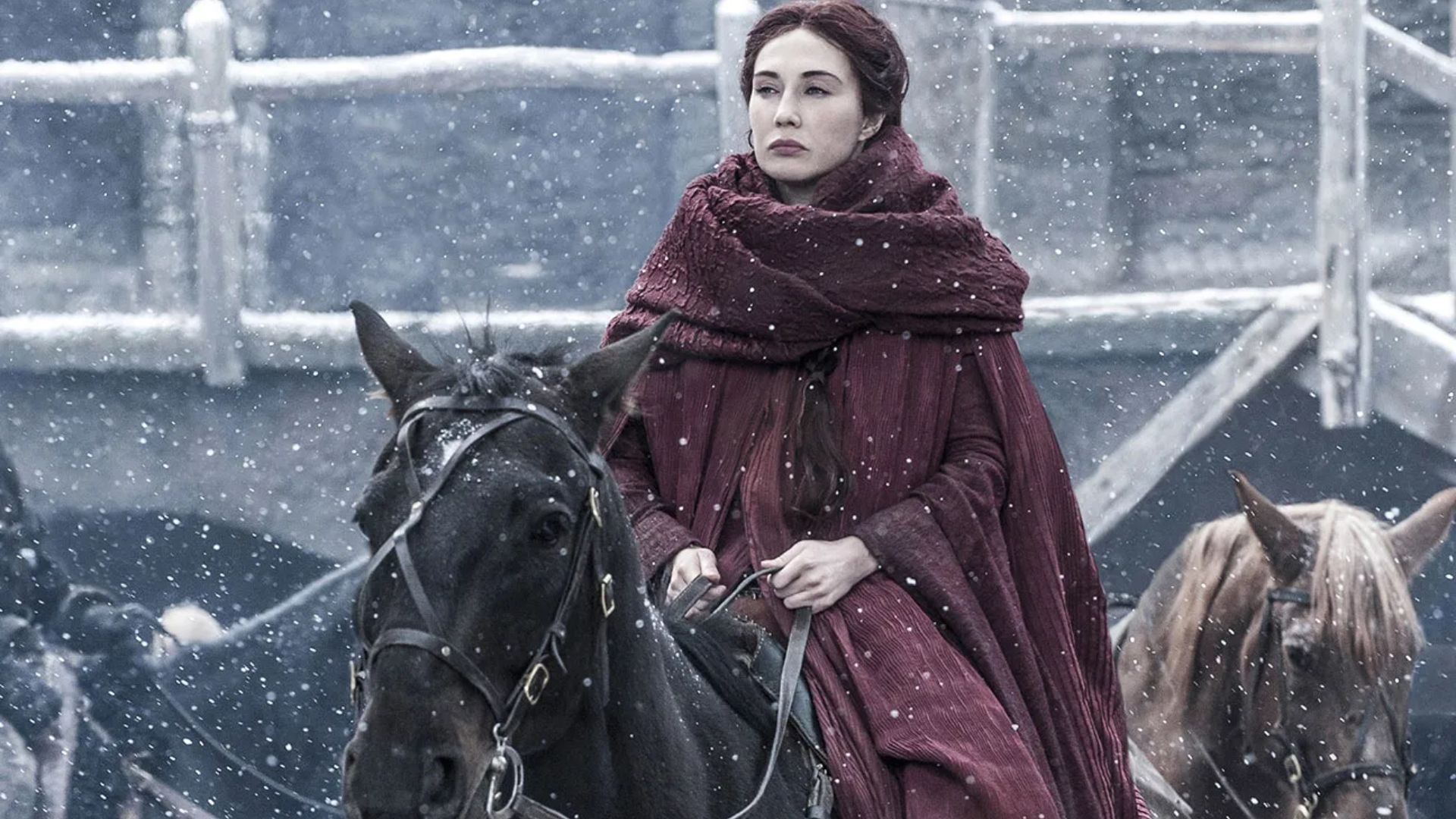Melisandre in Game of Thrones (Image via Hulu)