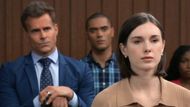 Drew and Willow listen to Alexis' opening statement | Image: ABC