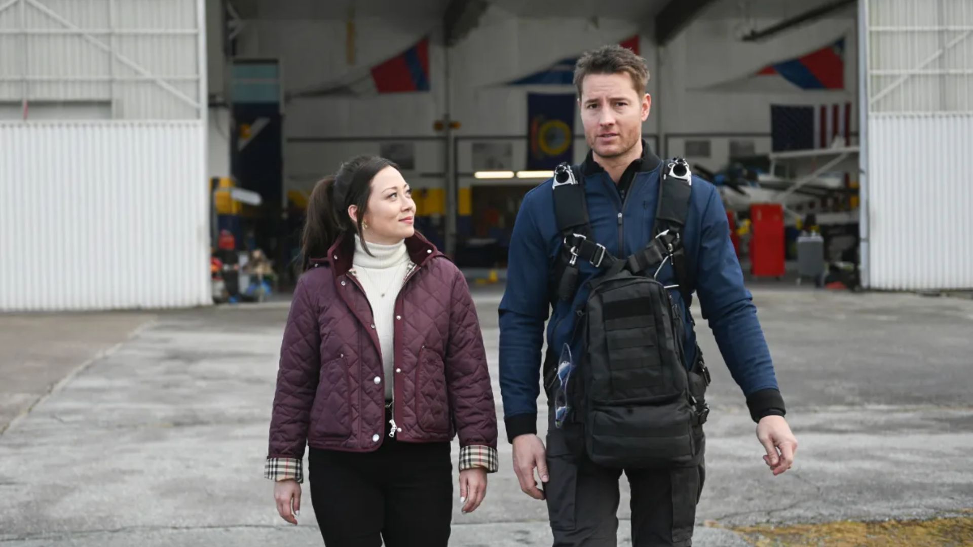 Reenie and Colter (Image via CBS)