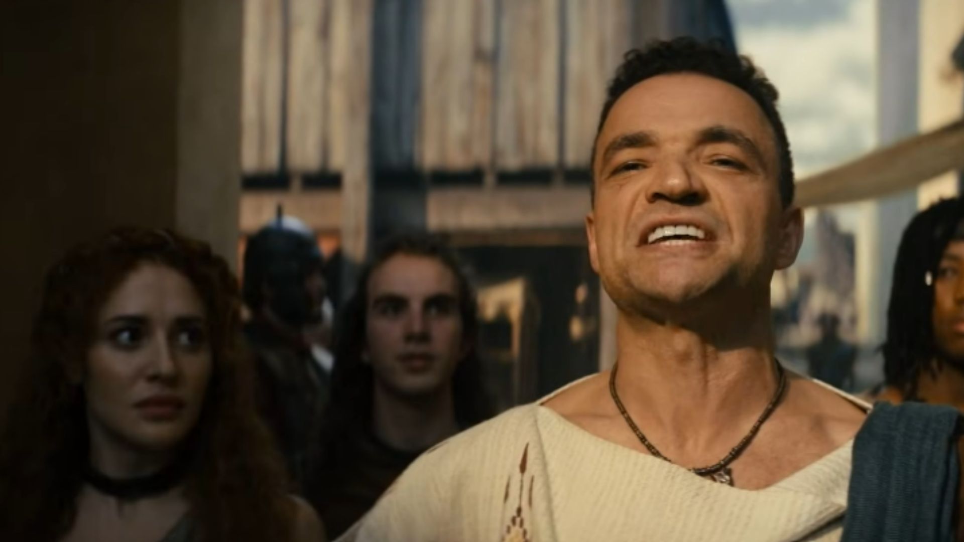 A still from Spartacus: House of Ashur 1x04 Promo &quot;Blood and Bone&quot; (Image Via: TV Promos, YouTube)
