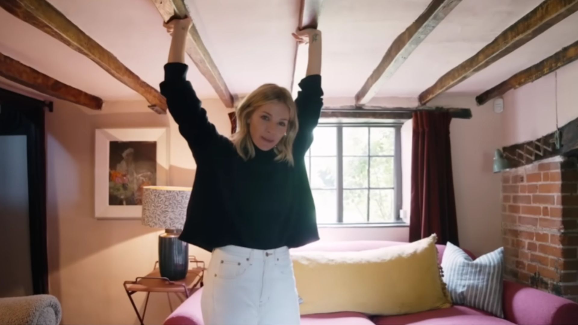 A still from the interview (image via youtube/@ Architectural Digest)