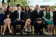 Jack, Rose, and Tatiana Schlossberg with their parents at Ireland Commemorates The 50th Anniversary Of The Visit By John F Kennedy - Source: Getty