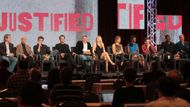 Justified cast (Image via Getty)