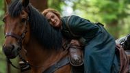 Brianna MacKenzie in the Starz series (Image via Instagram/@outlander_starz)
