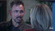 Valentin visits Carly after escaping prison on General Hospital | Image: ABC