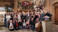 The cast and crew of The Bold and the Beautiful celebrating Christmas in 2024 | Image: CBS