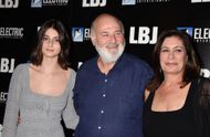 Rob Reiner, Michele Singer, and their daughter Romy At the Premiere Of Electric Entertainment's 'LBJ' - Arrivals - Source: Getty