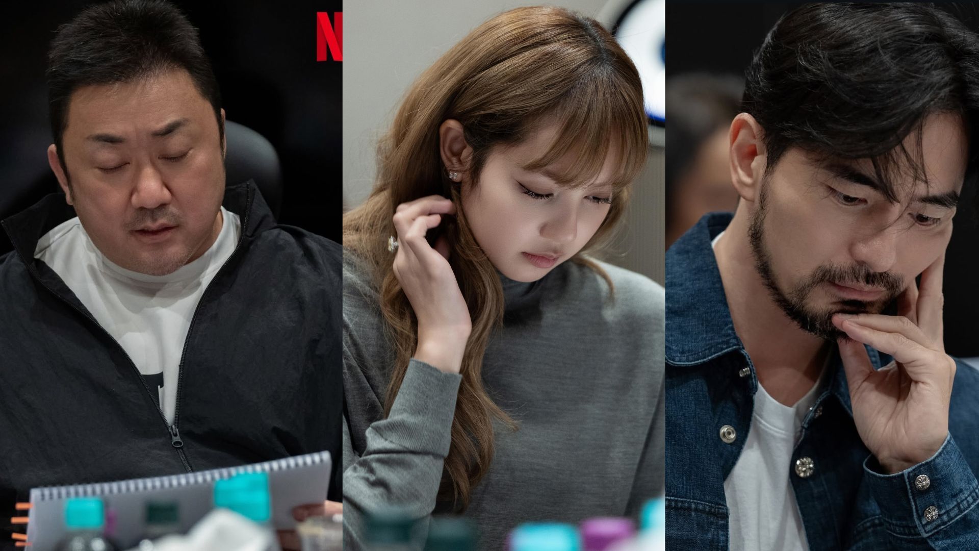 The actors read the script (Image via Instagram @netflixkr)