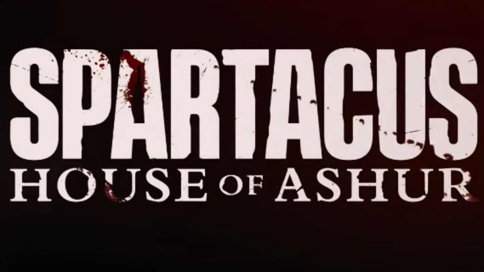 Spartacus: House of Ashur - Title Card (Image Via: Starz)