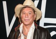 Mickey Rourke At TEATRO Summer White Affair - Source: Getty